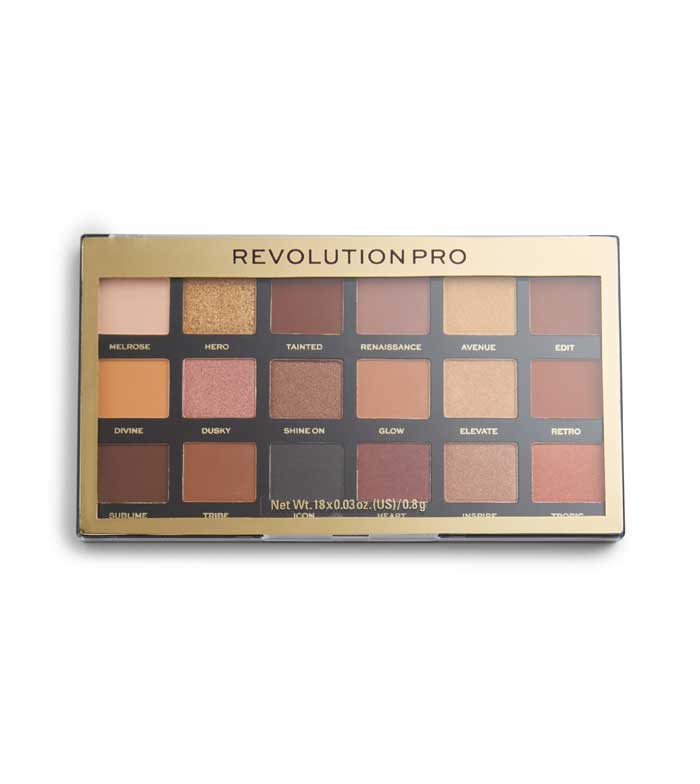 Revolution Pro - Palette di ombretti Regeneration - Nouveau Rose