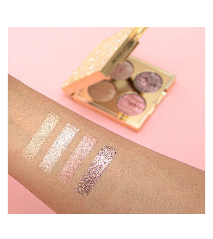Revolution Pro - Palette di ombretti Ultimate Eye Look - Gold Crystal