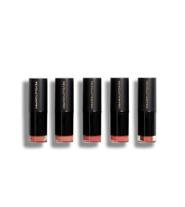 Revolution Pro - Set di rossetti Lipstick Collection - Nudes