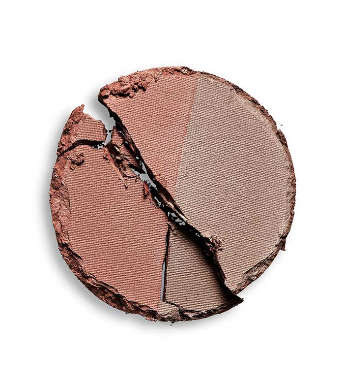 Revolution Pro - Ombra di polvere sopracciglio Duo Brow - Auburn
