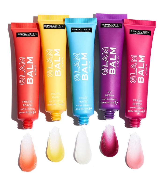 Revolution Relove - Balsamo per le labbra Glam Balm - Pretty Peach