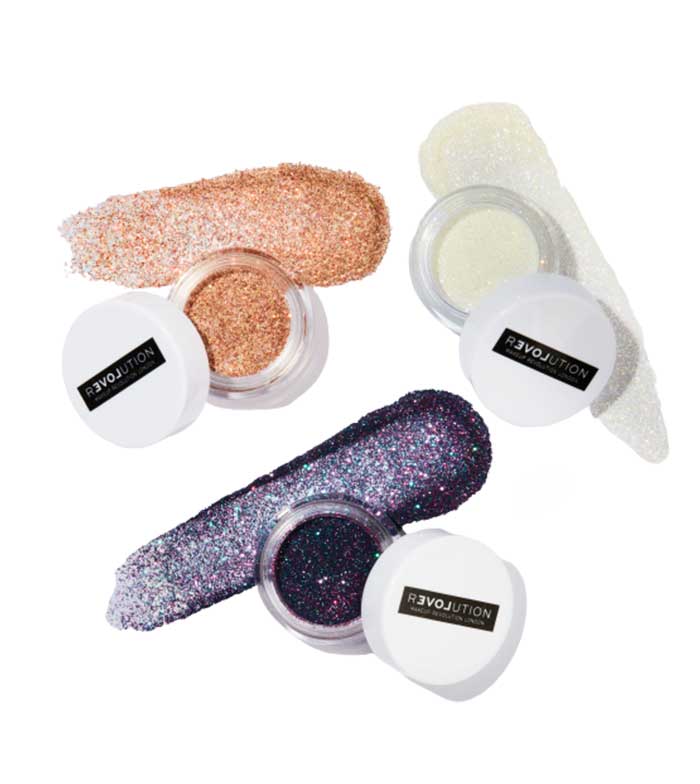 Revolution Relove - *Euphoric* - Glitter iridescenti multiuso - Blue Frost