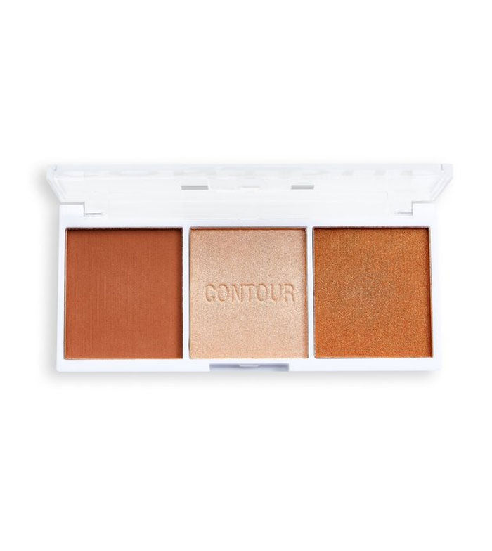 Revolution Relove - Palette per contouring Colour Play Contour Trio - Baked Sugar