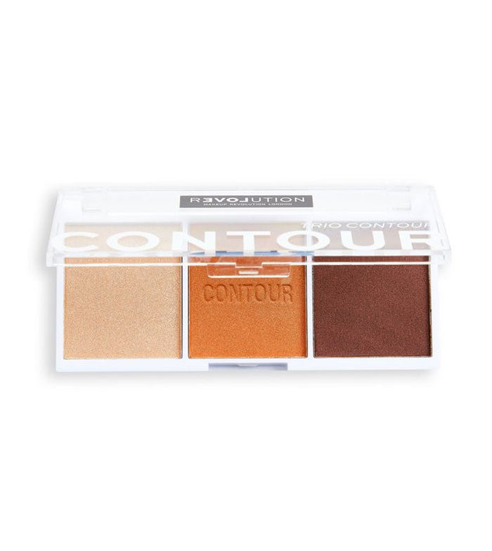 Revolution Relove - Palette per contouring Colour Play Contour Trio - Bronze Sugar