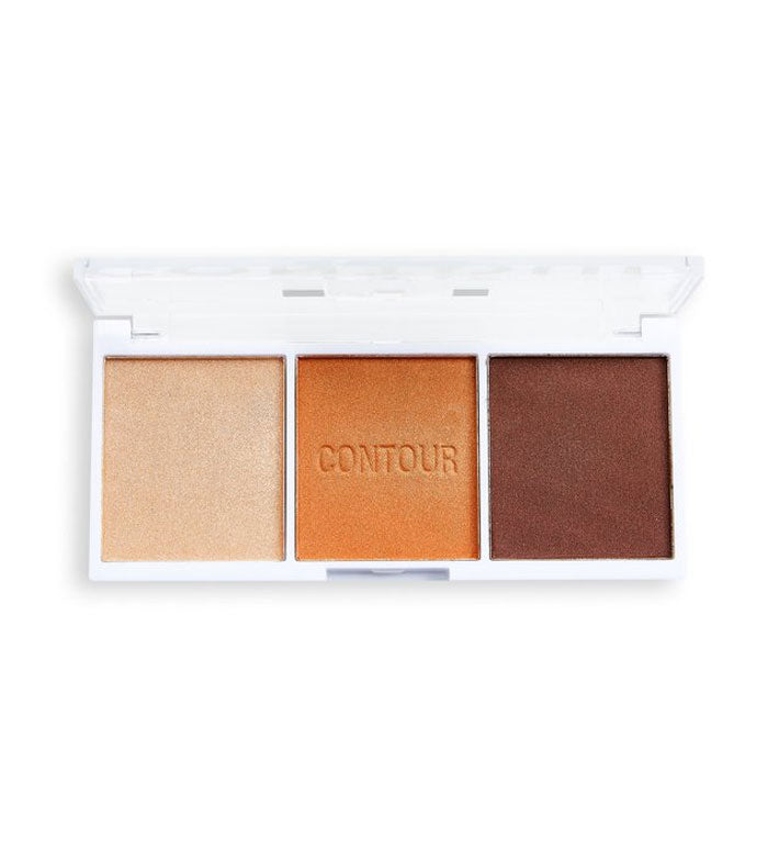 Revolution Relove - Palette per contouring Colour Play Contour Trio - Bronze Sugar