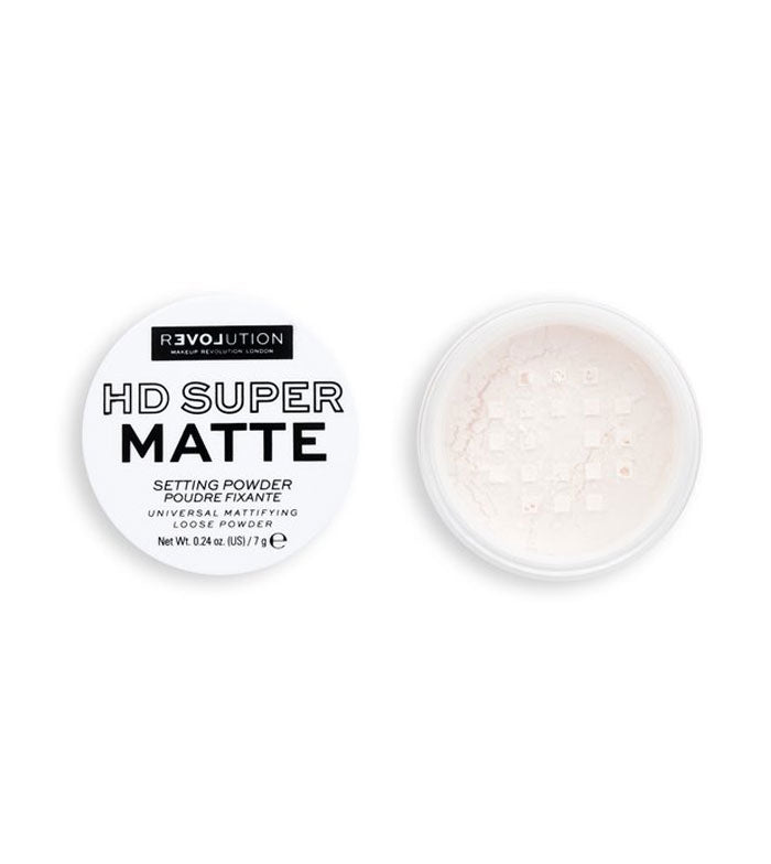 Revolution Relove - Cipria in polvere libera fissante HD Super Matte