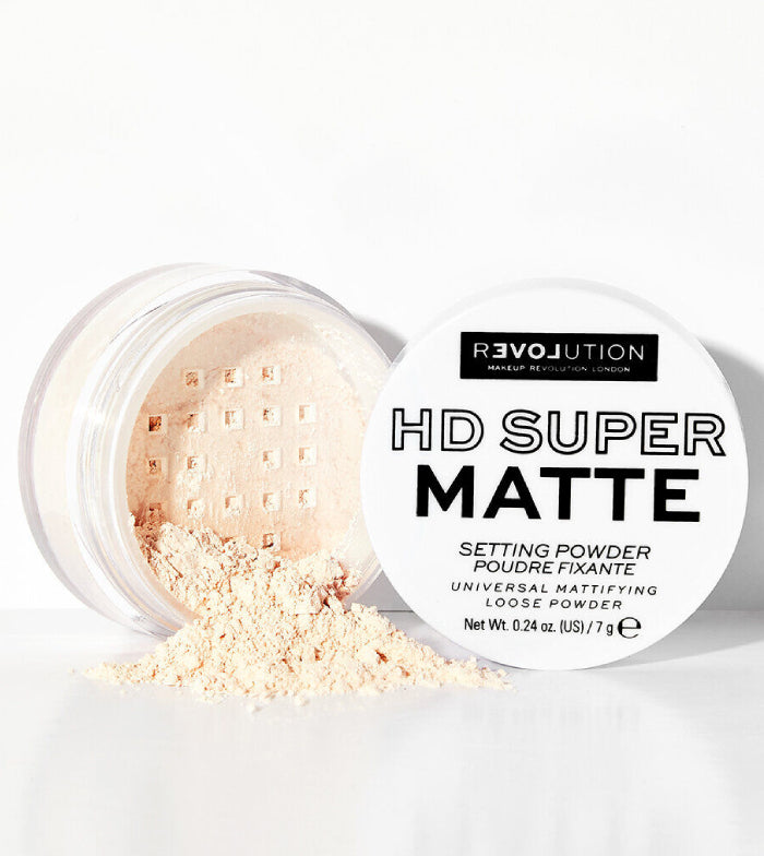 Revolution Relove - Cipria in polvere libera fissante HD Super Matte