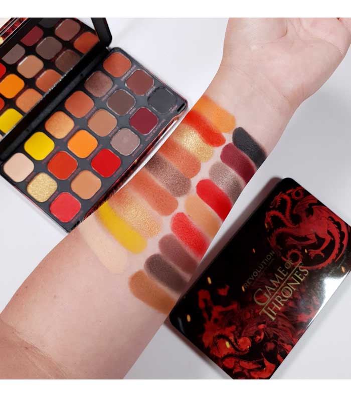 Revolution - *Revolution X Game of Thrones* - Palette delle ombre Forever Flawless - Mother of Dragons
