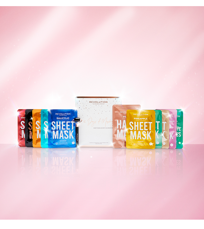 Revolution Skincare - Calendario dell'Avvento 12 Days of Masking