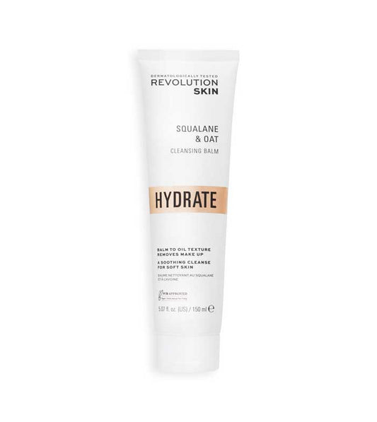 Revolution Skincare - *Hydrate* - Balsamo detergente per il viso con squalene e farina d'avena