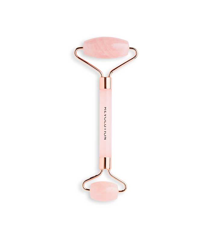 Revolution Skincare - Roller per il viso in quarzo rosa