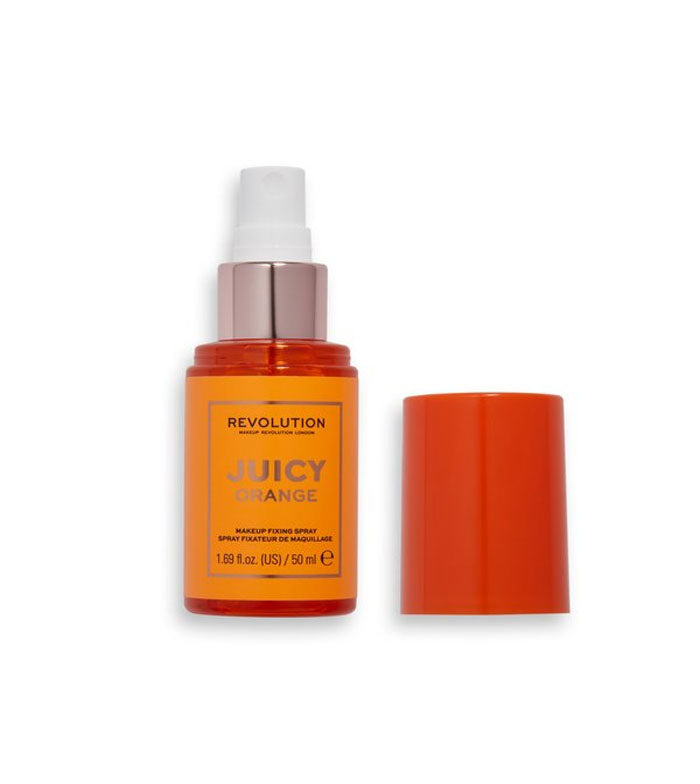 Revolution - *Neon Heat* - Spray fissante e primer per il trucco - Juicy Orange