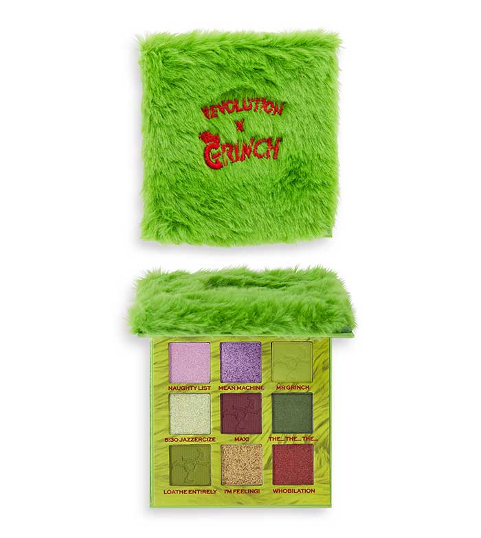 Revolution - *The Grinch x Revolution* - Palette di ombretti Mean One