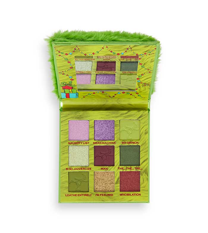 Revolution - *The Grinch x Revolution* - Palette di ombretti Mean One