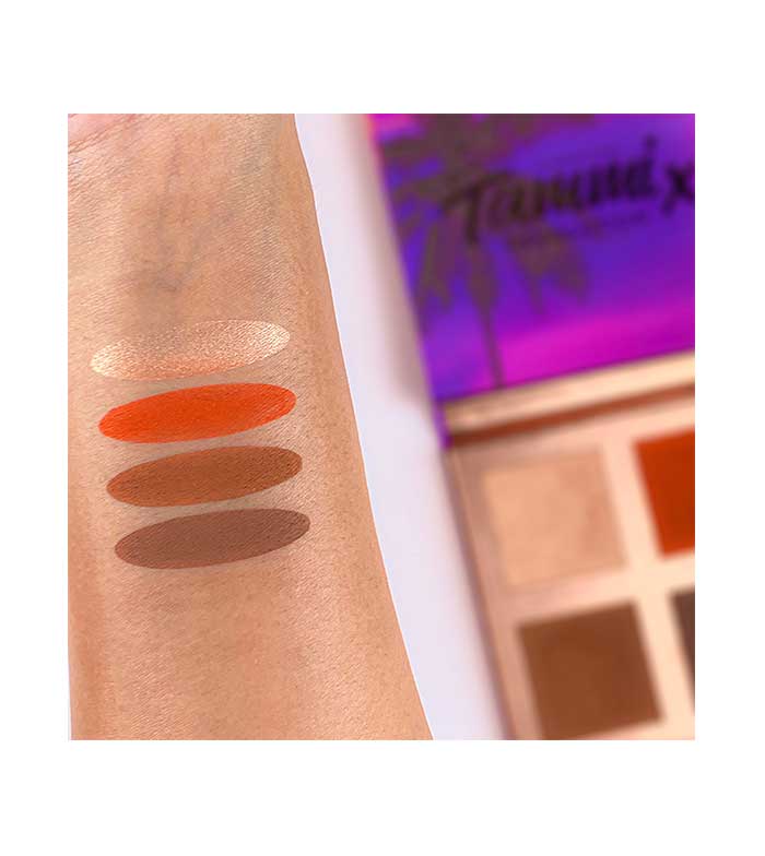 Revolution - *Tropical Twilight Collection* - Palette viso X Tammi - Paradise Glow