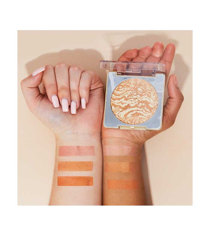 XX Revolution - Abbronzante in polvere Bronze Light Marbled Bronzer - Lovelorn Deep