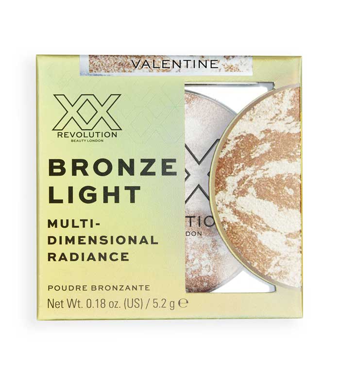 XX Revolution - Terra abbronzante in polvere Bronze Light Marbled Bronzer - Valentine Light