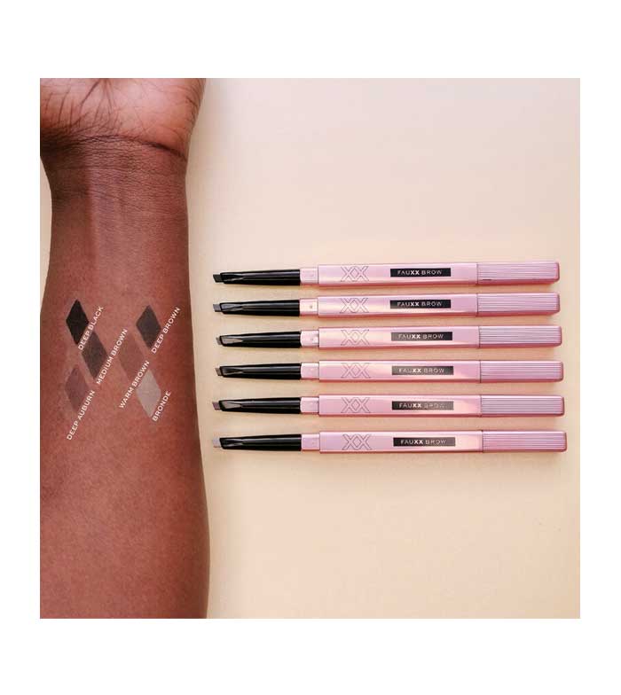 XX Revolution - Matita per sopracciglia Fauxx Brow - Deep Brown