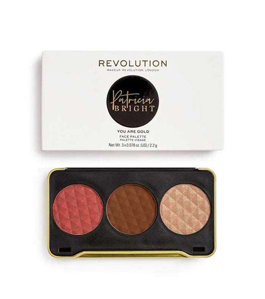 Revolution - Palette viso Patricia Bright - You Are Gold