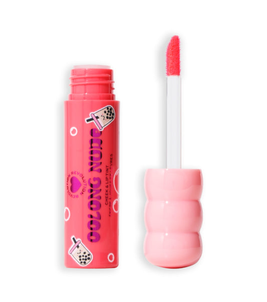 I Heart Revolution - *I Heart Boba* - Tinta per guance e labbra - Oolong Nude