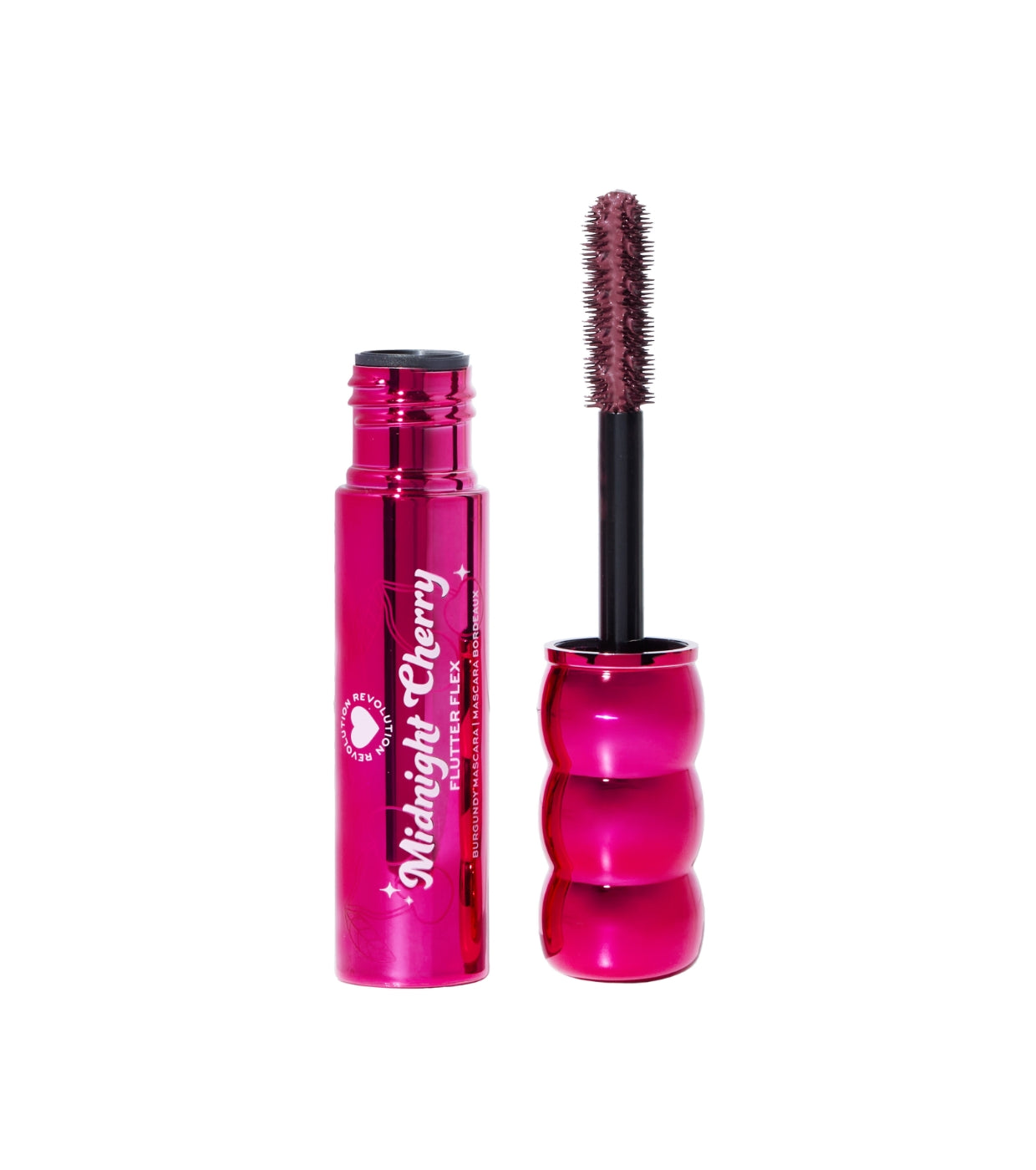 I Heart Revolution - *Midnight Cherry* - Flutter Flex Burgundy Mascara