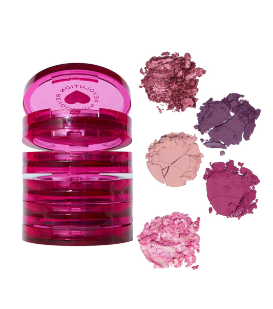 I Heart Revolution - *Midnight Cherry* - Snack Stacks Palette di ombretti - Cherry On Top