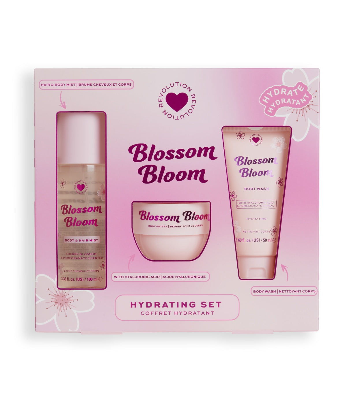 I Heart Revolution - Set regalo per il corpo Blossom Bloom