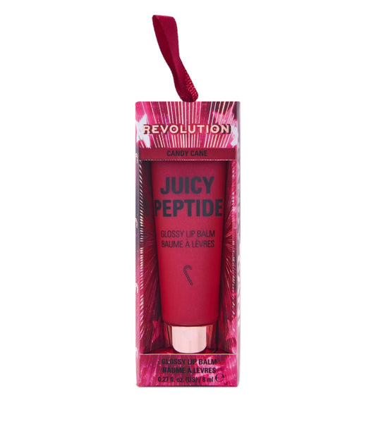 Makeup Revolution - Balsamo labbra Juicy Peptide - Candy Cane