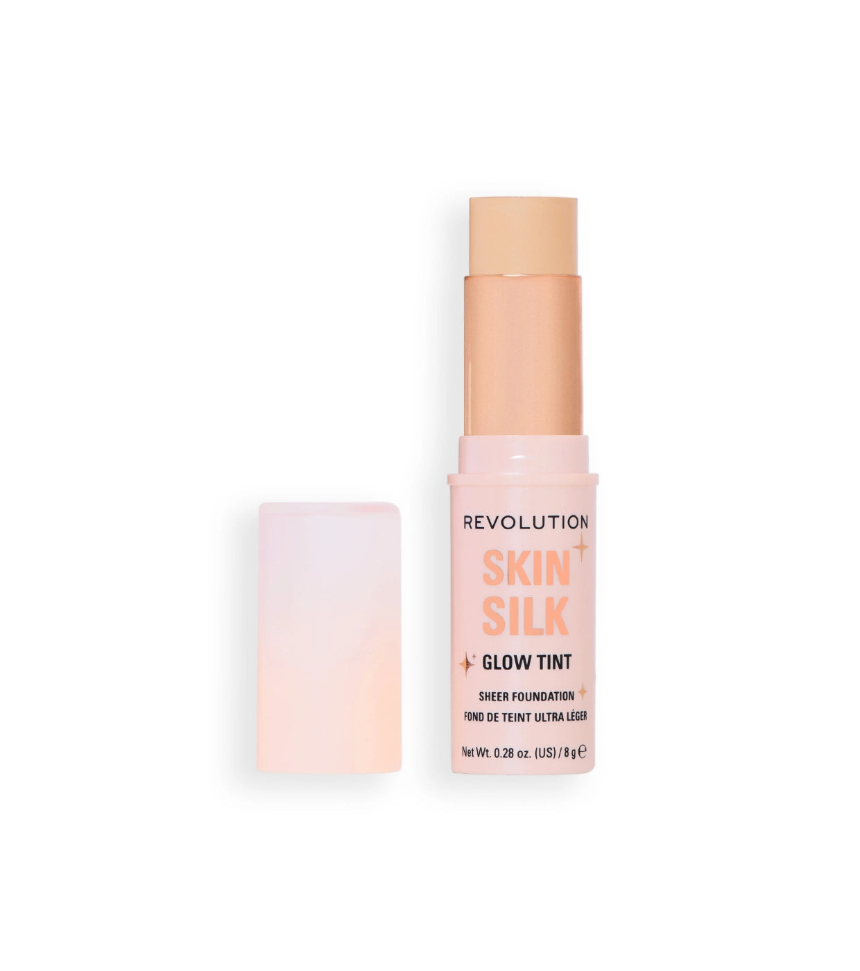 Makeup Revolution - Base trucco in stick Skin Silk Glow Tint Sheer Foundation - Fair