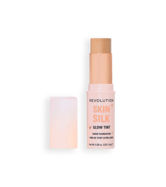 Makeup Revolution - Base trucco in stick Skin Silk Glow Tint Sheer Foundation - Medium Neutral