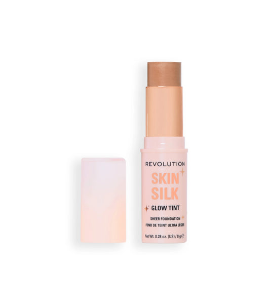 Makeup Revolution - Base trucco in stick Skin Silk Glow Tint Sheer Foundation - Medium Tan Neutral