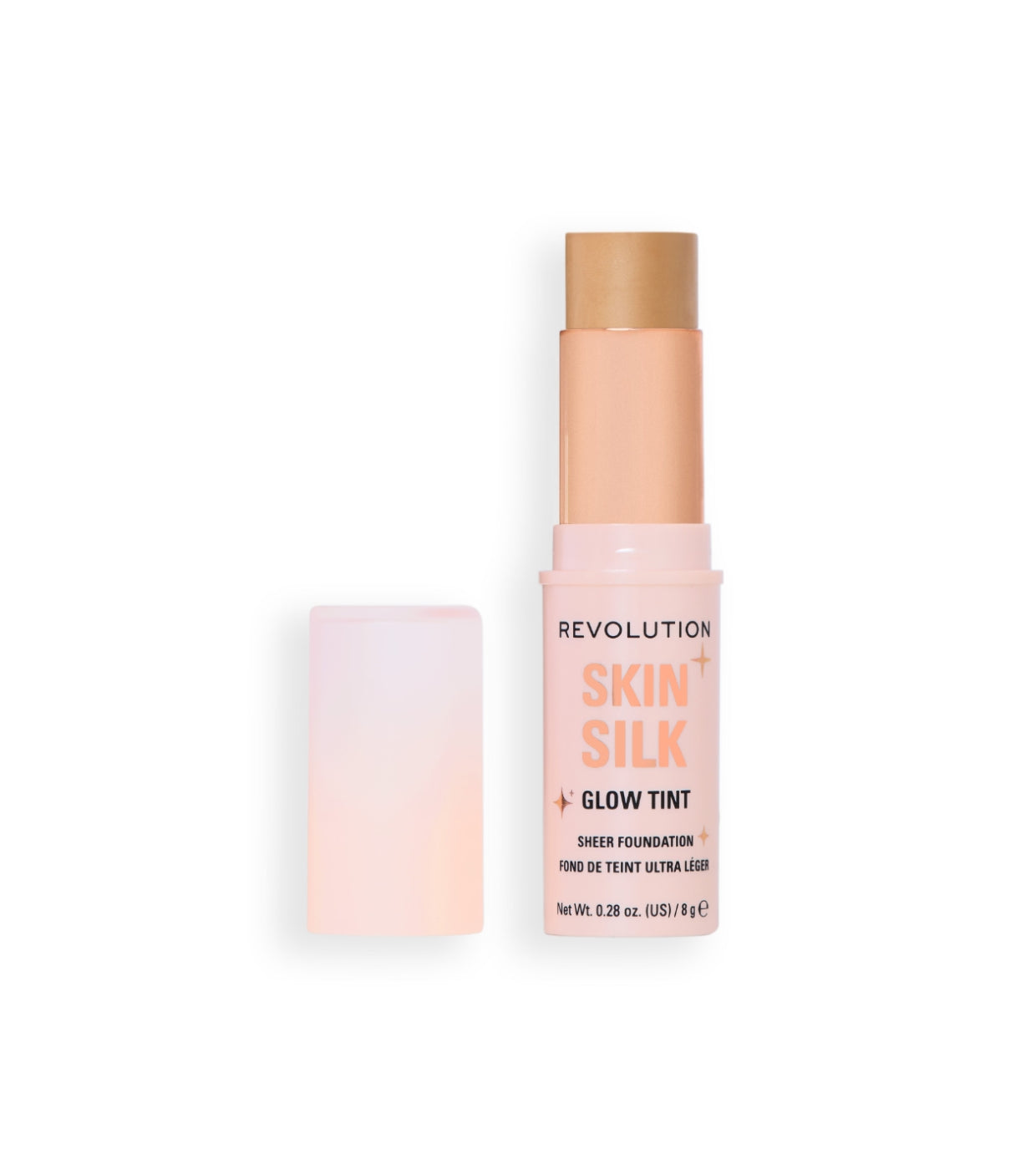 Makeup Revolution - Base trucco in stick Skin Silk Glow Tint Sheer Foundation - Medium Tan Warm