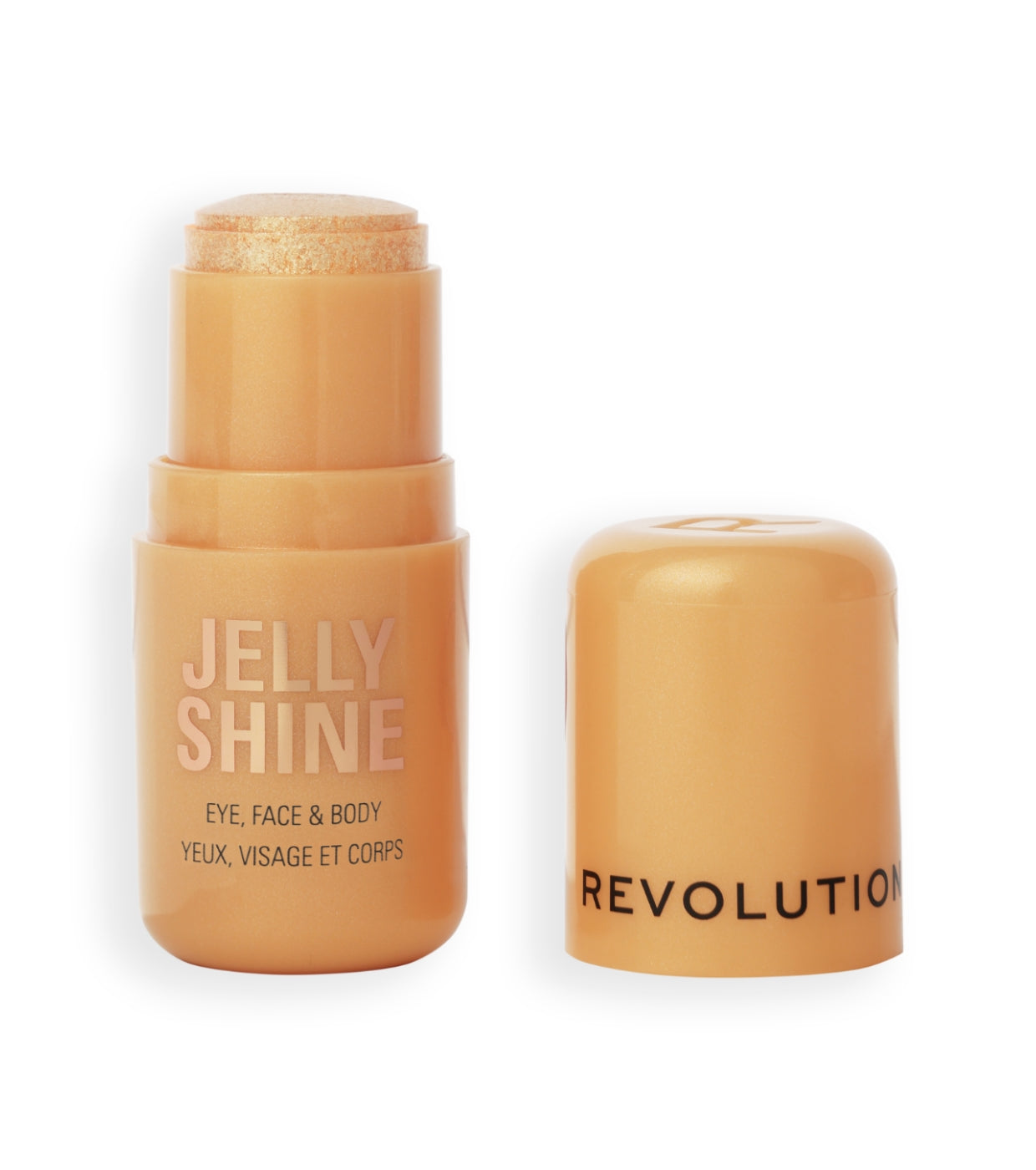 Makeup Revolution - Illuminante Jelly Shine Shadow and Highlight Stick - Celestial Gold