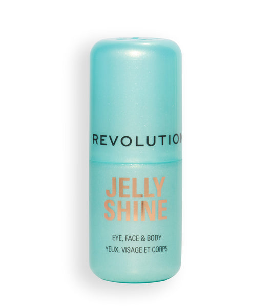 Makeup Revolution - Illuminante Jelly Shine Shadow and Highlight Stick - Mermaid Green