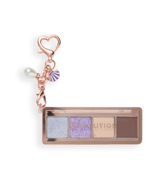 Makeup Revolution - Mini palette di ombretti con ciondolo - The Icon Edit Lilac Haze