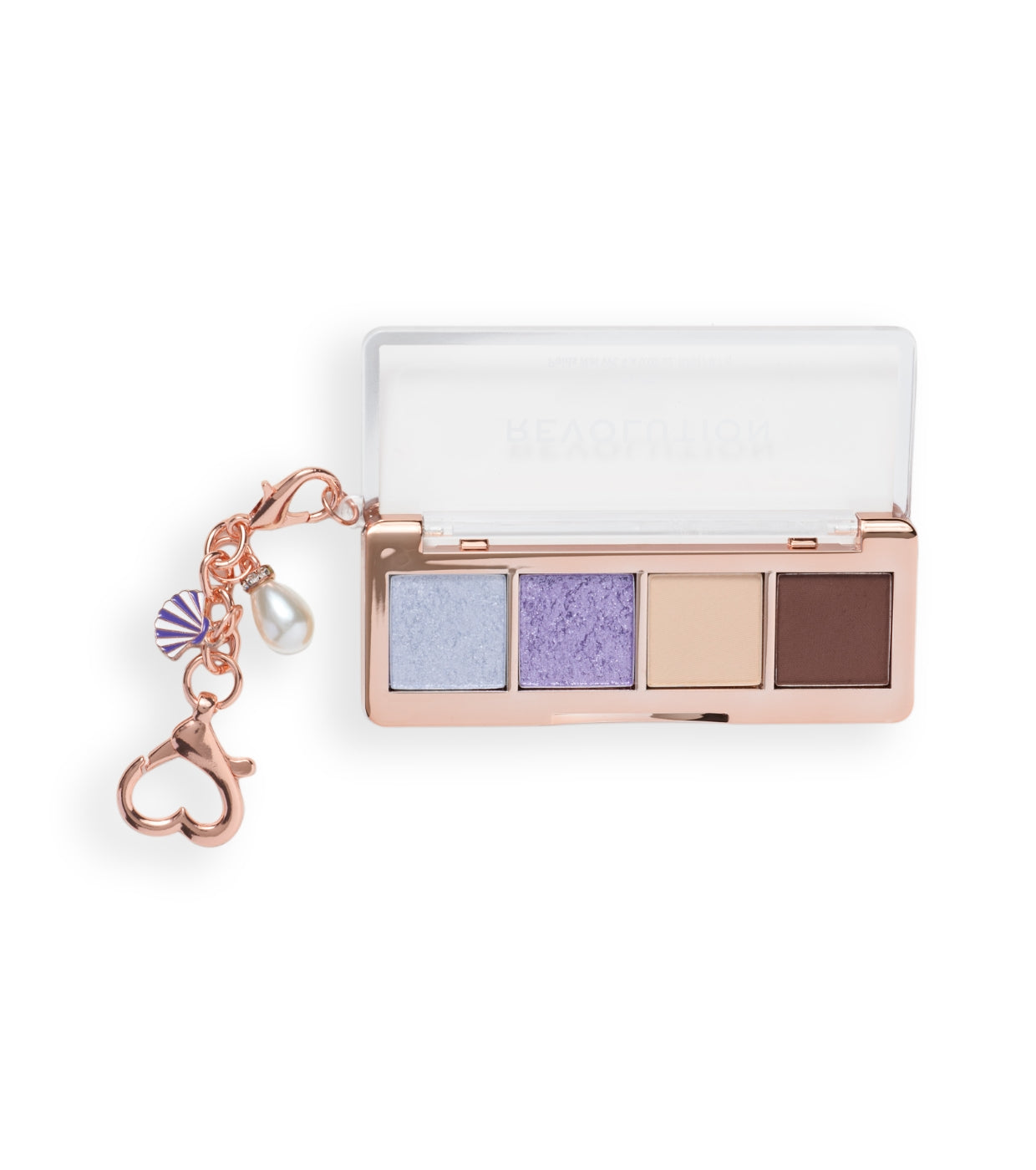 Makeup Revolution - Mini palette di ombretti con ciondolo - The Icon Edit Lilac Haze