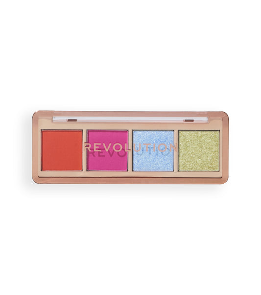Makeup Revolution - Mini palette di ombretti - The Vibrant Icon Edit Brights