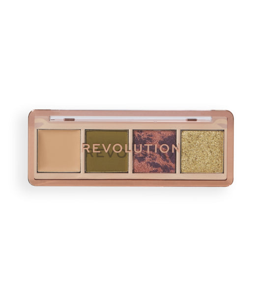Makeup Revolution - Mini Palette di Ombretti - The Eternal Icon Edit Green
