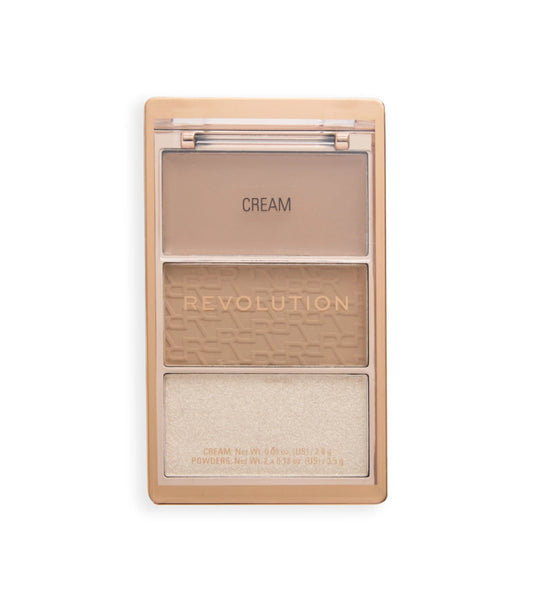 Makeup Revolution - Palette Bronzer Bronze Icon - Divine Fair