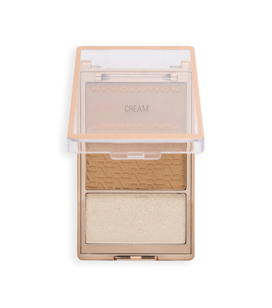 Makeup Revolution - Palette Bronzer Bronze Icon - Divine Fair