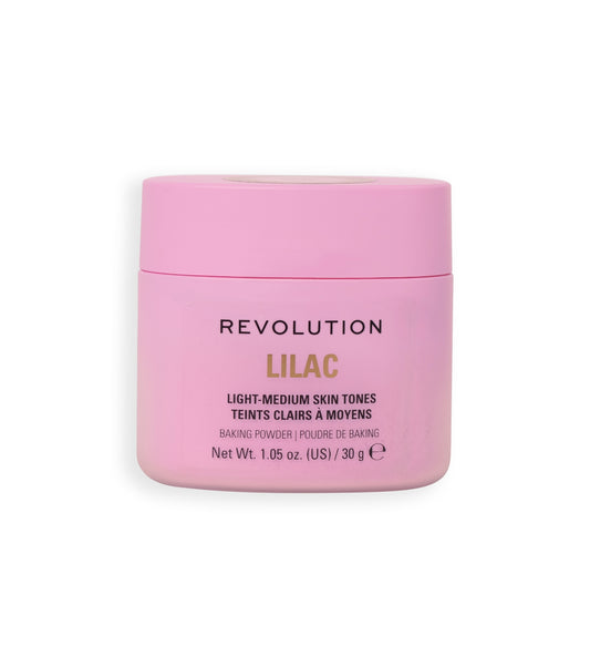 Makeup Revolution - Cipria in polvere per Baking - Sweet Lilac