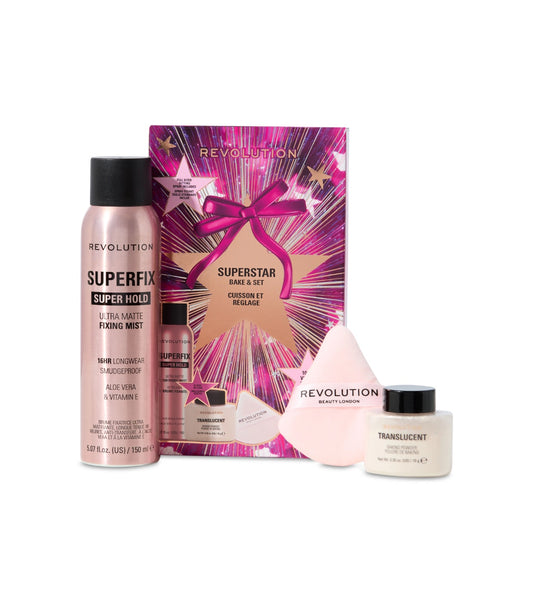 Makeup Revolution - Set fissante per il trucco Superstar