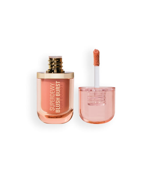 Makeup Revolution - *Super Dewy*  - Blush liquido  Blush burst - Pink Fizz Soft Pink