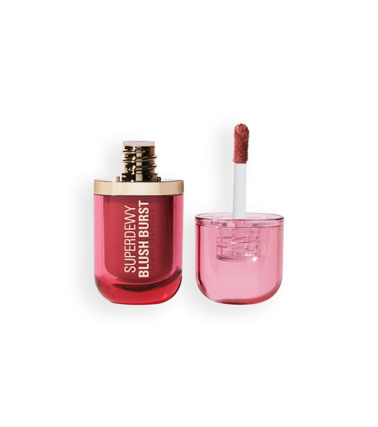 Makeup Revolution - *Super Dewy*  - Blush liquido Blush burst - Rose all day dusty pink