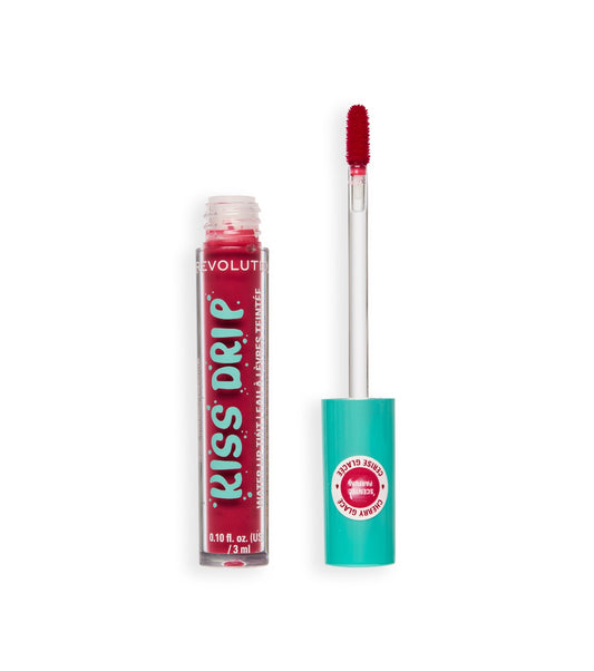 Makeup Revolution - Tinta labbra Kiss Drip Water - Cherry Glace