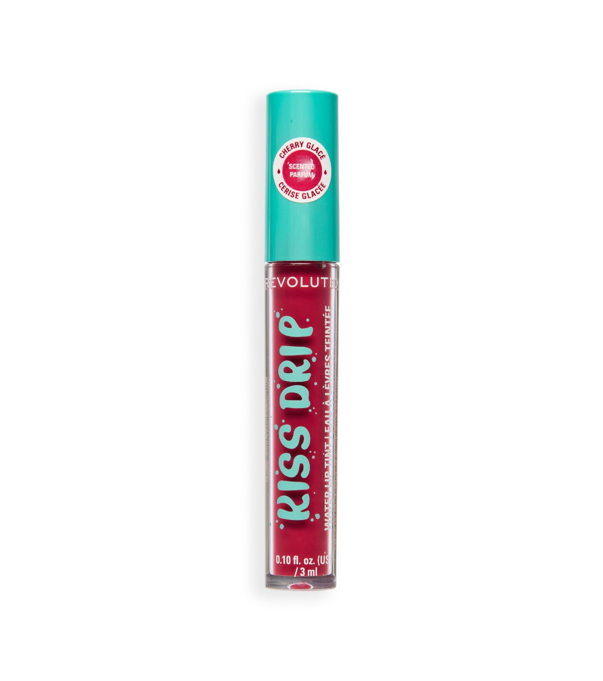 Makeup Revolution - Tinta labbra Kiss Drip Water - Cherry Glace