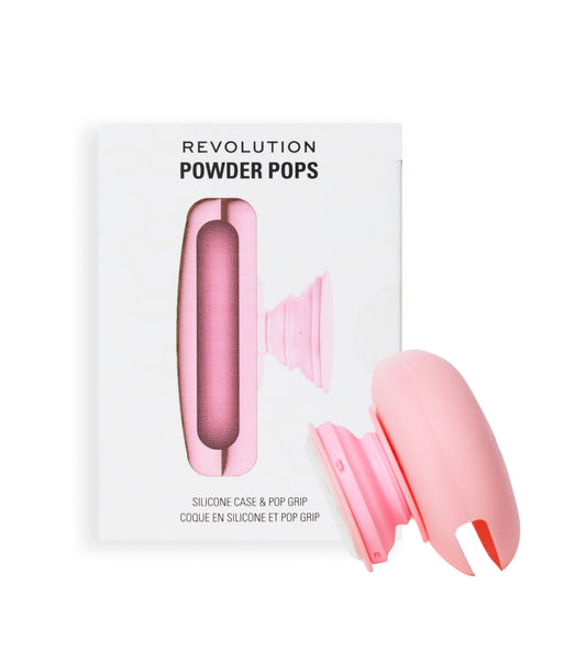 Makeup Revolution - Supporto adesivo per cellulare Powder Pops - Pink