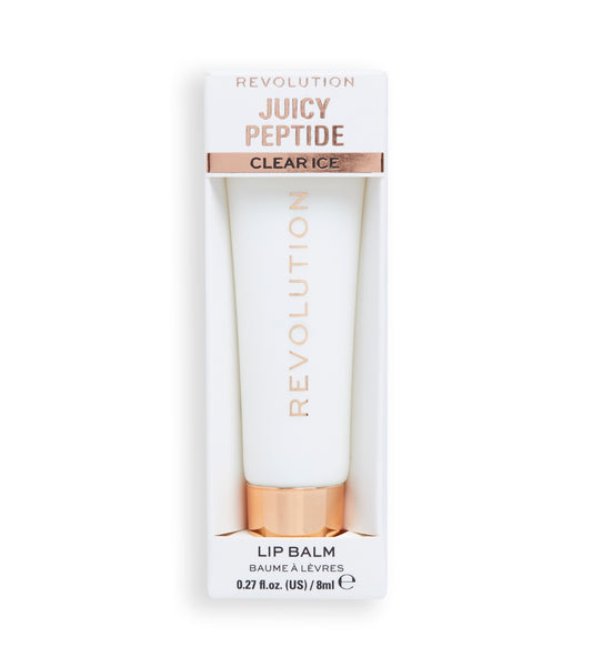 Revolution - Balsamo per labbra Juicy Peptide - Clear Ice