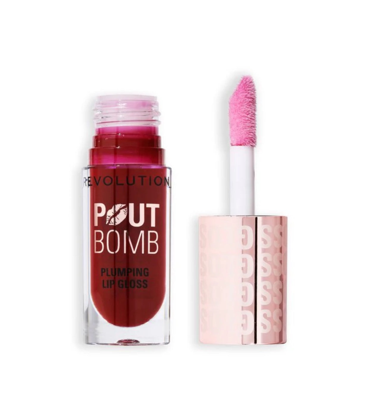 Revolution - Lucidalabbra volumizzante Pout Bomb - Jelly Berry Mauve