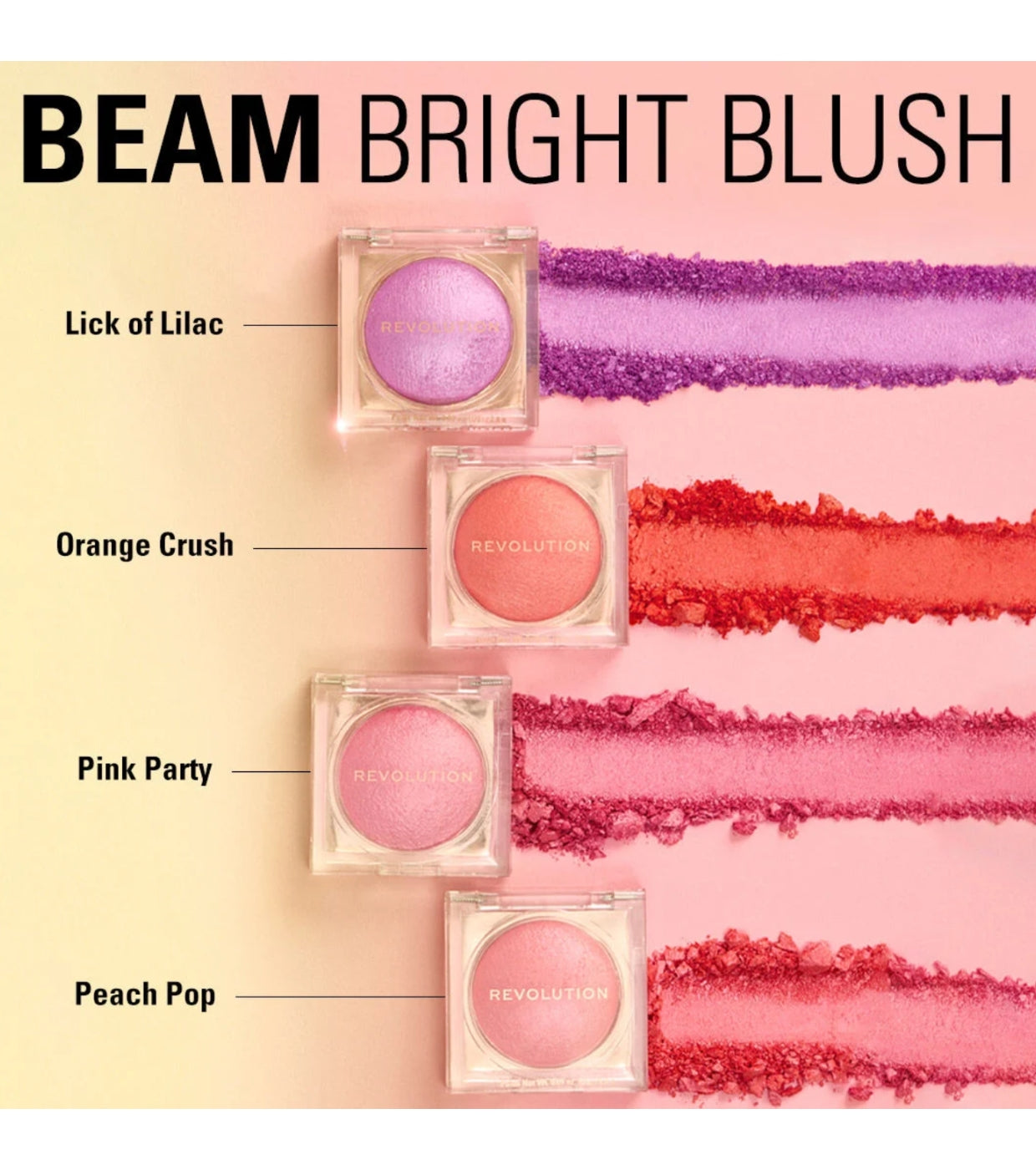 Revolution - Blush Beam Bright - Orange Crush